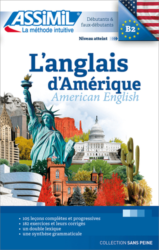 Couverture de L'anglais d'Amérique - American English : Apprentissage de la langue : Anglais d'Amérique