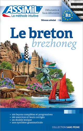 Couverture de Le Breton - Brezhoneg : Apprentissage de la langue : Breton