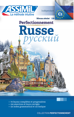 Couverture de Perfectionnement Russe - pycckuǔ : Apprentissage de la langue : Russe