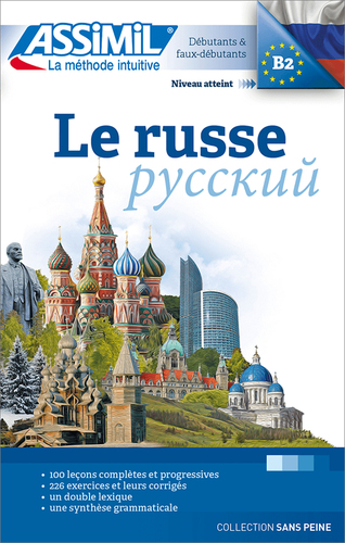 Couverture de Le Russe - pycckuǔ : Apprentissage de la langue : Russe